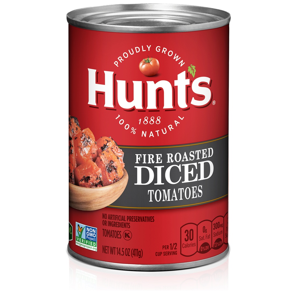 Hunts: Fire Roasted Diced 