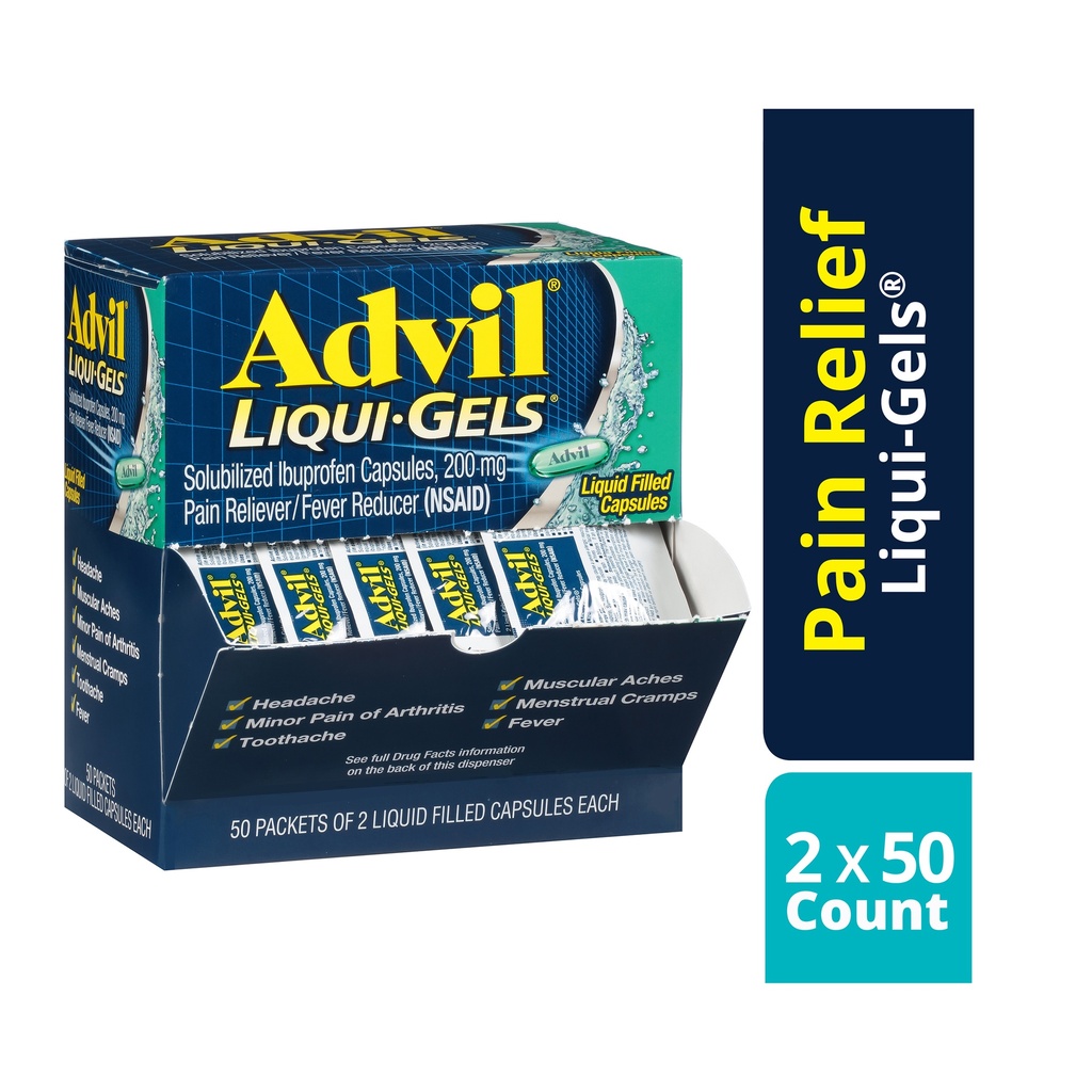 Advil Liquid Gel-2ct