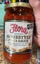 Flora Imported: Homestyle Sauce No Salt Added