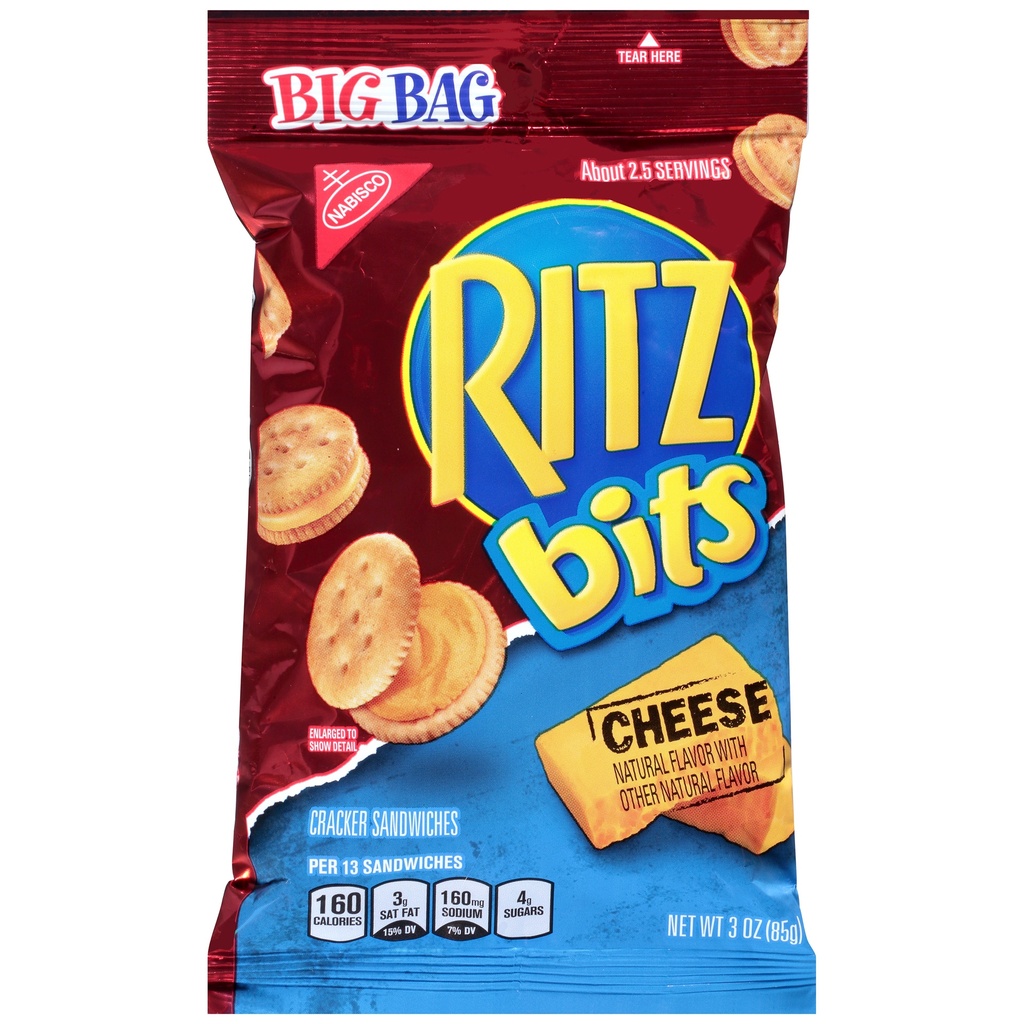 Ritz Bits Cheese Bag