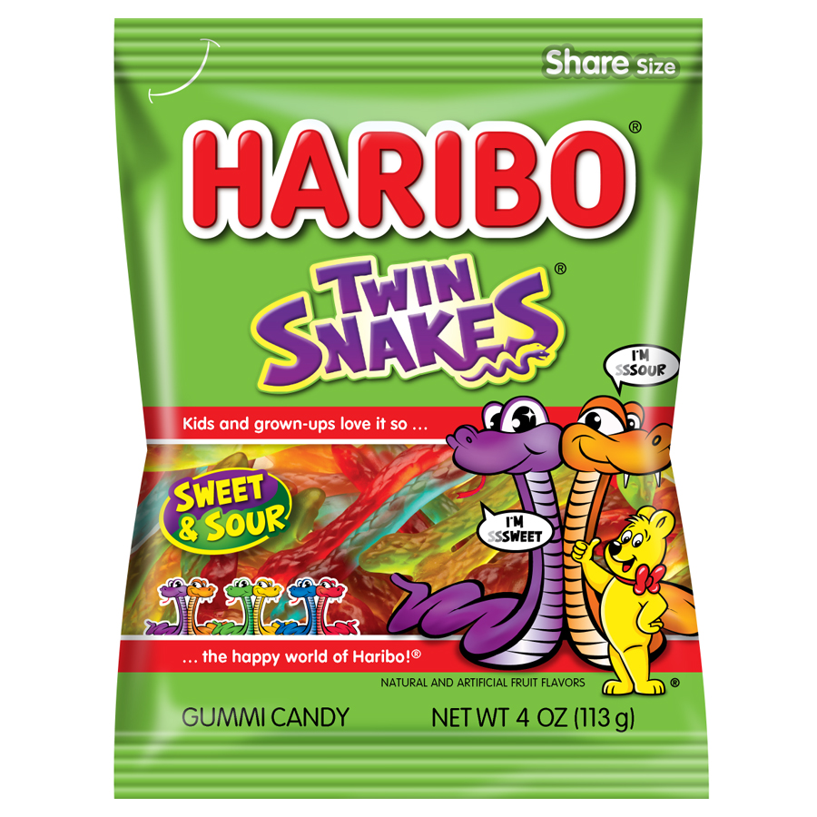 Haribo Snakes 4Oz