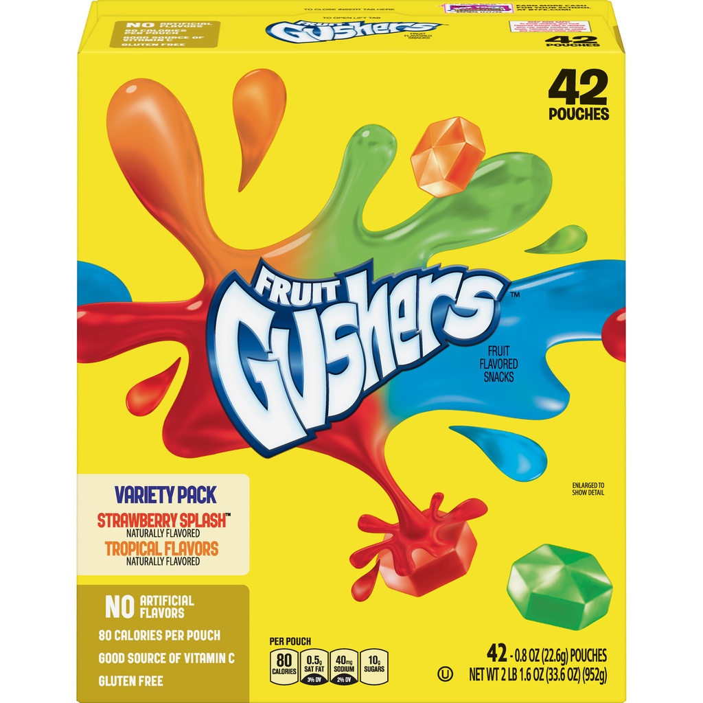 Fruit Gushers 42Ct