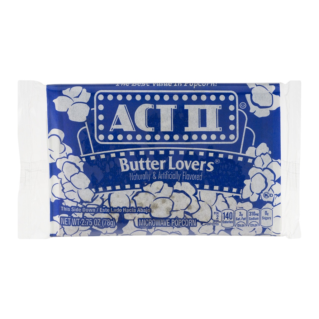 Act II Popcorn - Butter Lovers