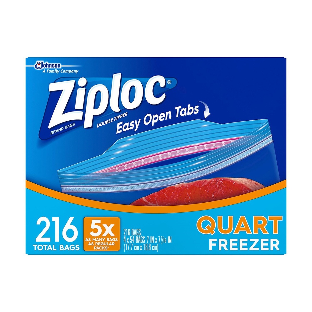 Ziploc Freezer Quart