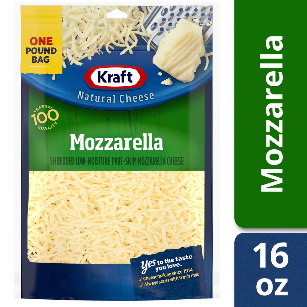 Kraft Shredded Mozza