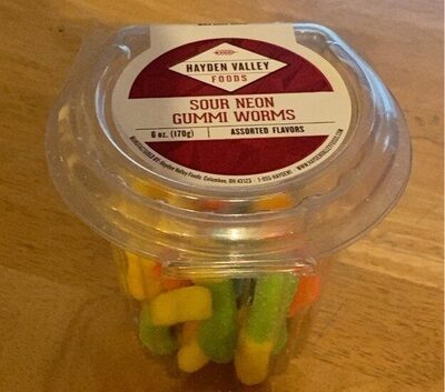 Sour Gummi Worm Cup