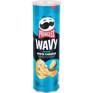 Pringles: Wavy - Sharp White Cheddar 4.8 Oz 