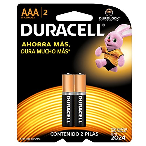 [041333001074] Duracell AAA-2ct