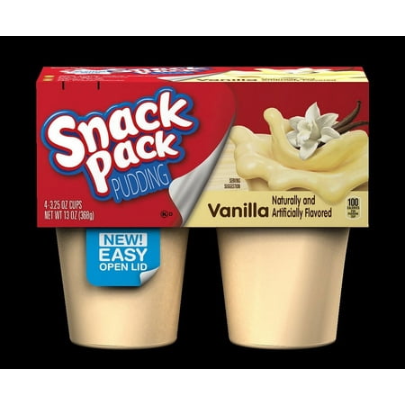 [20027000419018] Snack Pack Vanilla P