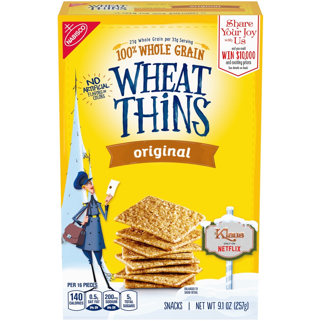 Wheat Thins 9.1Oz