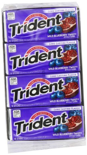 Trident Blueberry 18