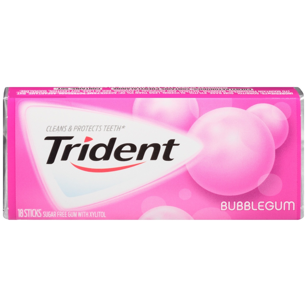 Trident Bubble Gum 1