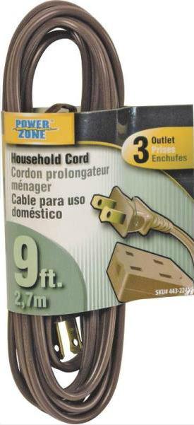 [054732808342] Household Cord 9Ft