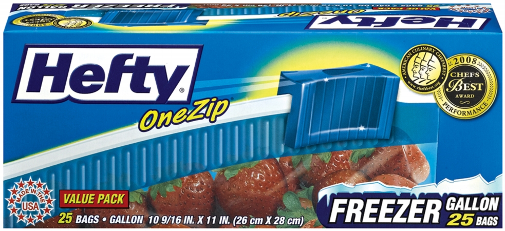 Hefty ZipLOC 25CT