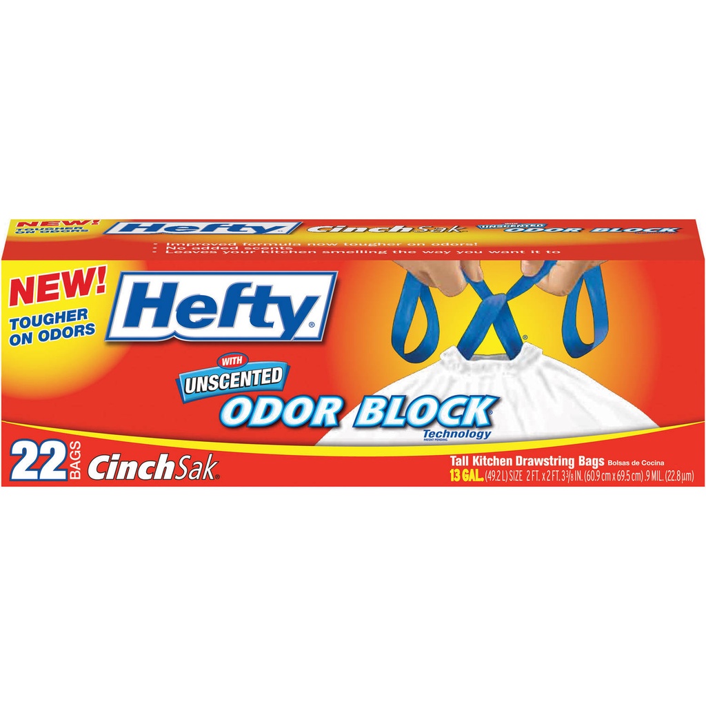 Hefty Trash 22CT
