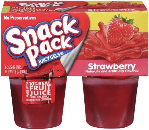 Snack Pack Juicy Gel