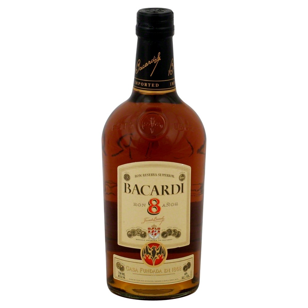 Bacardi 8 Year Old R