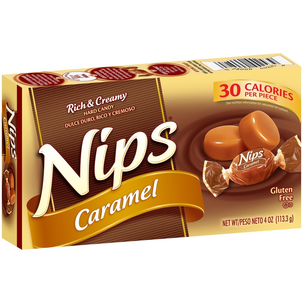 Nips Caramel 4Oz
