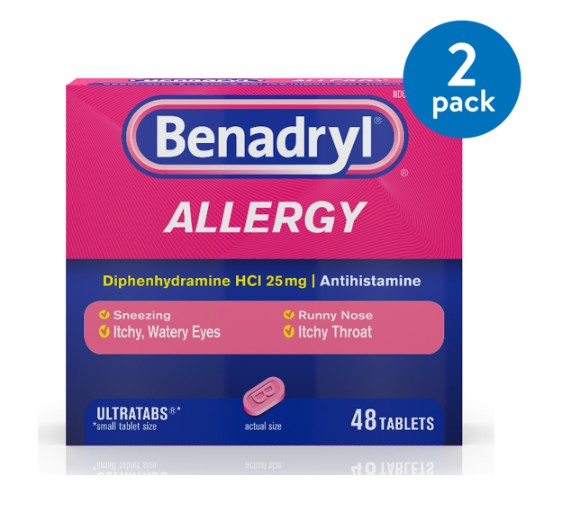 Benadryl Allergy 48T