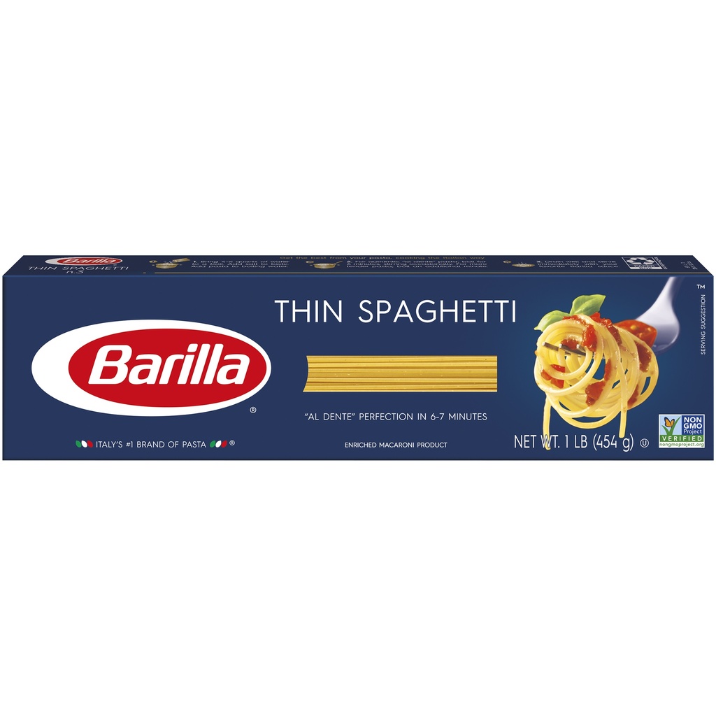 Barilla Pasta-Thin Spaghetti  