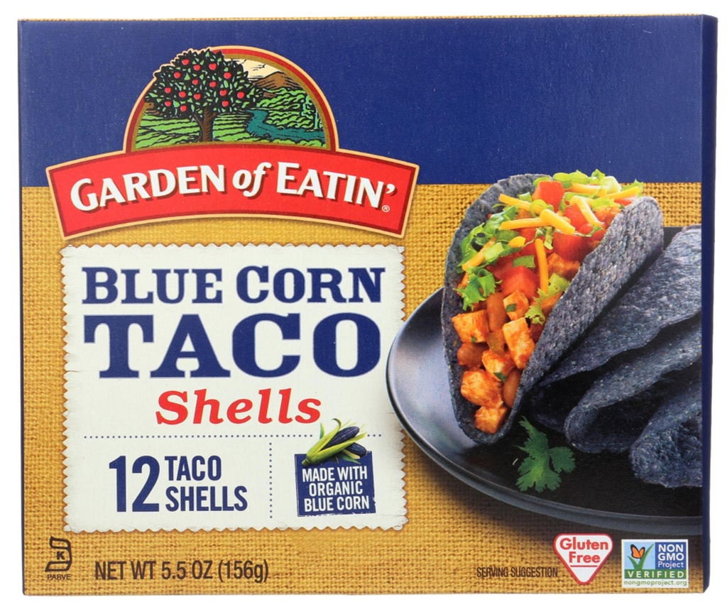 Blue Corn Taco Shell