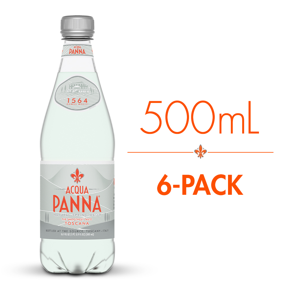 Acqua Panna Spring Water-6-Pack 500ml