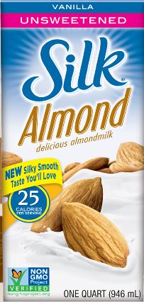 Silk Almond Milk - Unsweetened Vanilla 