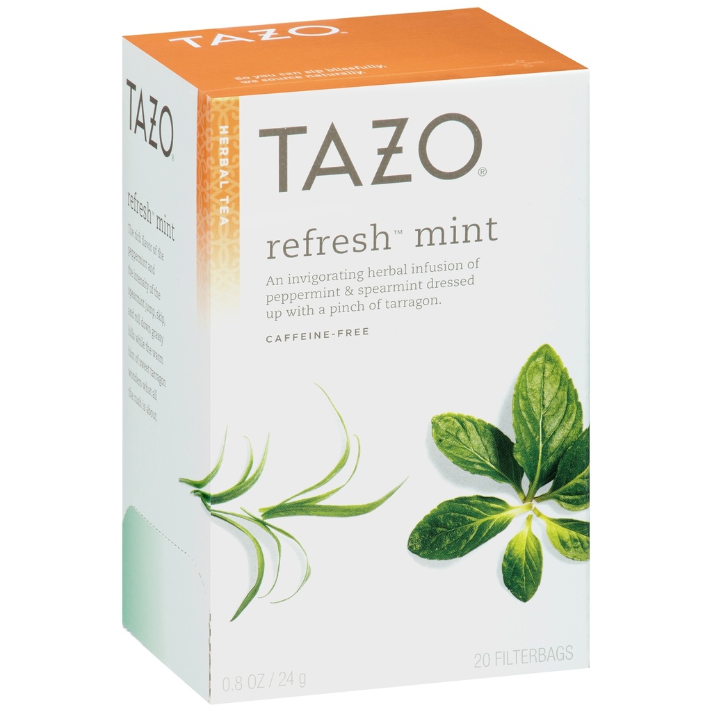 Tazo Refresh Mint .8