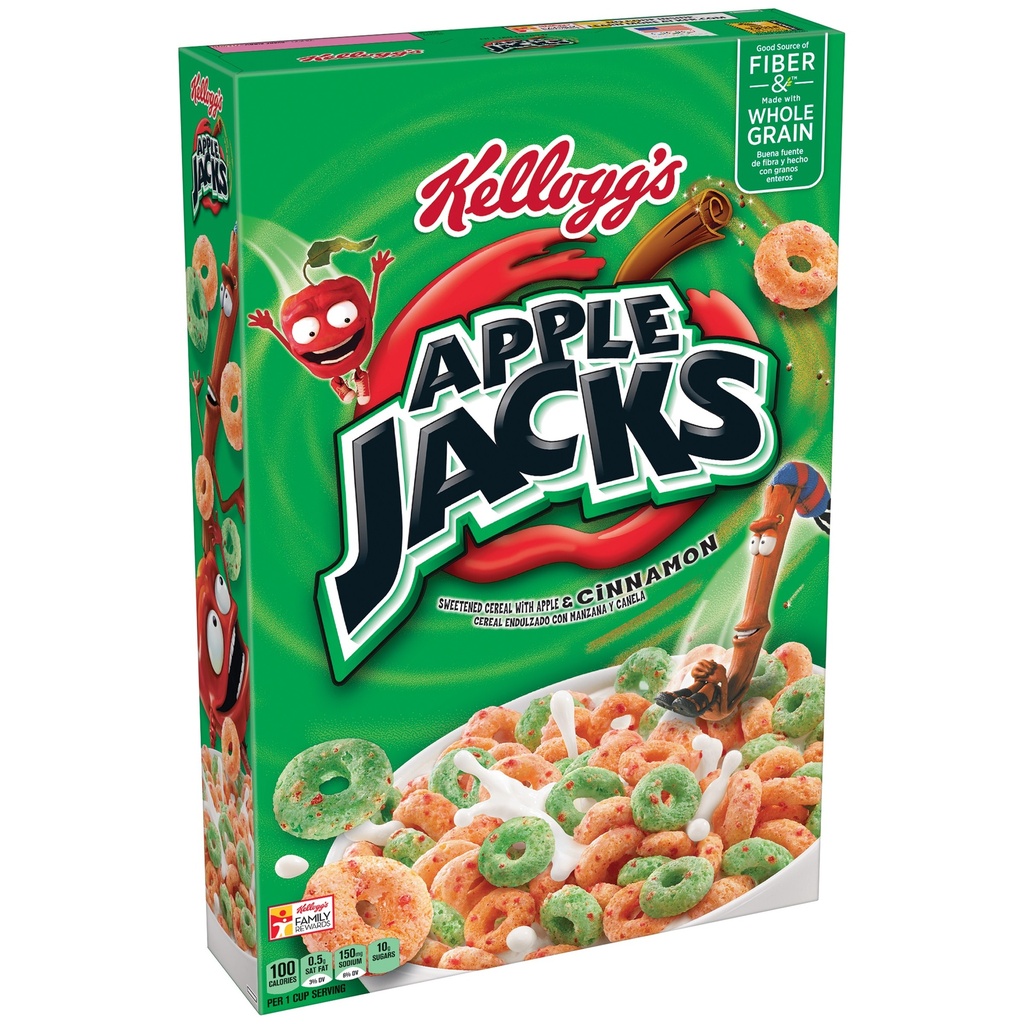 Kellogges-Apple Jacks Cereal