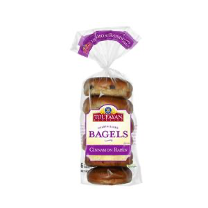 Toufayan Bagels - Cinnamon Raisin