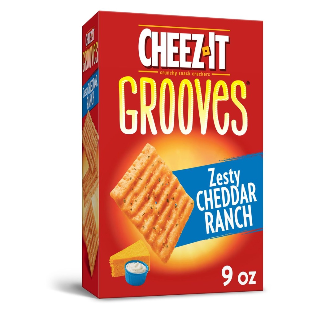 Cheez-It Grooves 9Oz
