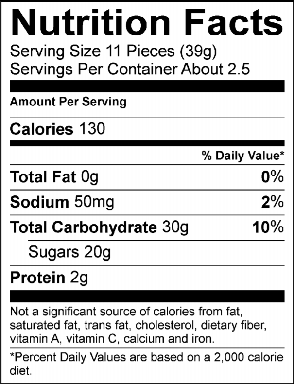 Sathers Sour Neon Ni