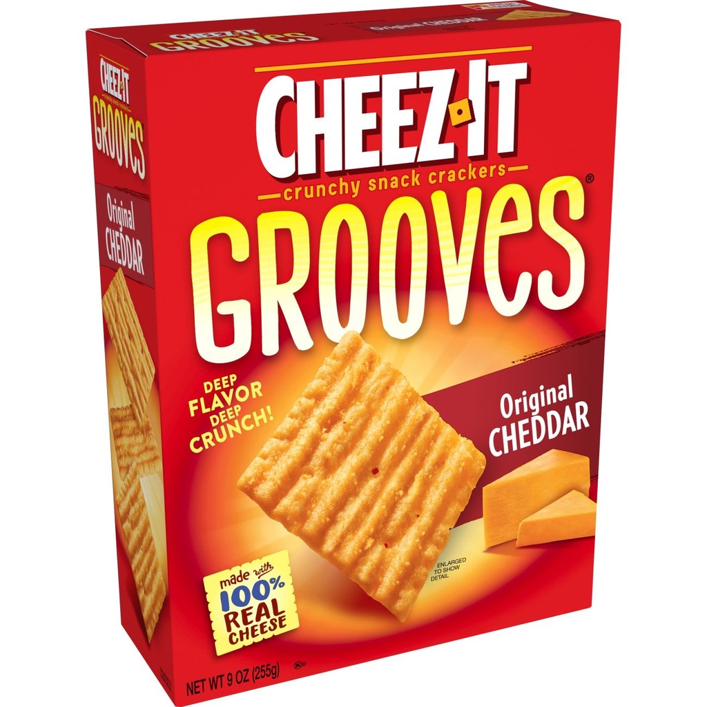 Cheez It Grooves 9Oz