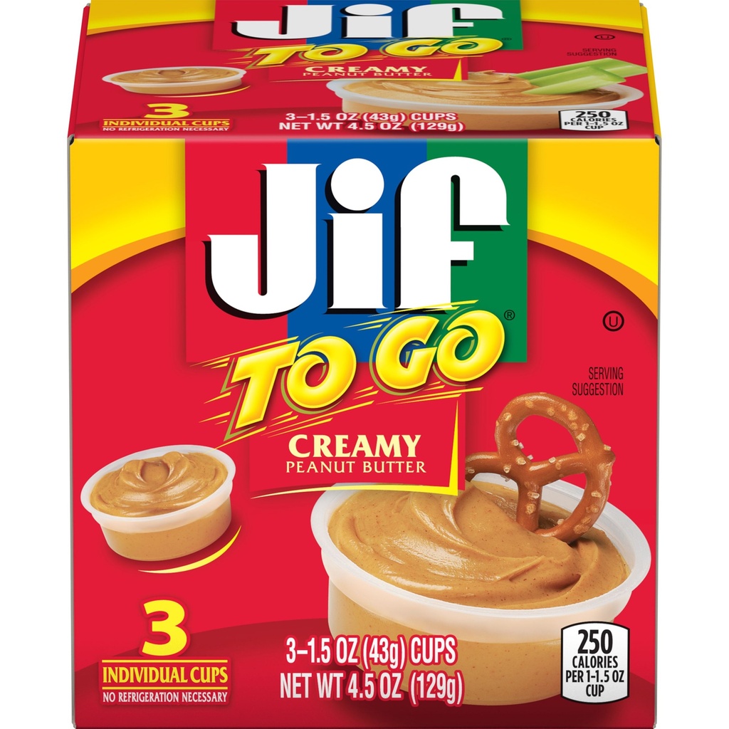 Jif To Go Creamy 4.5