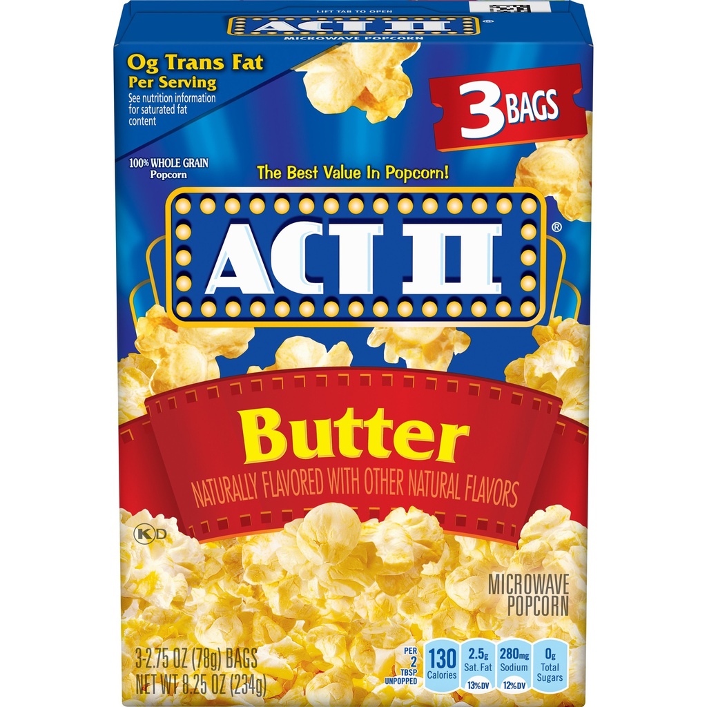Act II Popcorn - Butter Flavor
