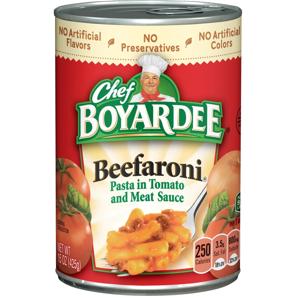 Chef Boyardee Beefar