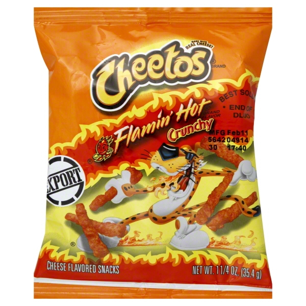 Cheetos Crunchy Flam